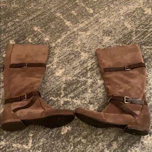 Luca Stefani Brown boots with leather inside